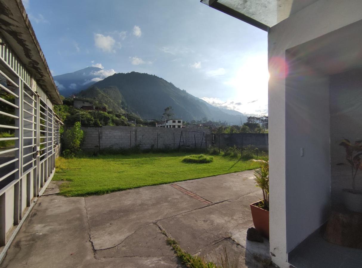 Elegante Apartamento Con Vistas Al Volcan Tungurahua Baños Exterior foto